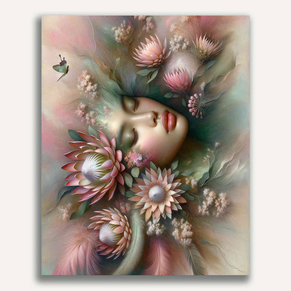 Woman, dream - Paint by Numbers