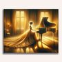 Woman at the piano - Paint by Numbers