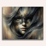 Woman with mask - Paint by Numbers