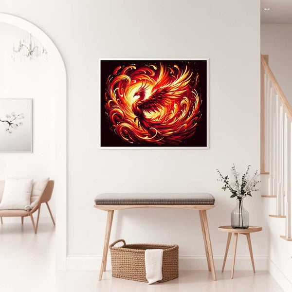 Phoenix, burning - Paint by Numbers
