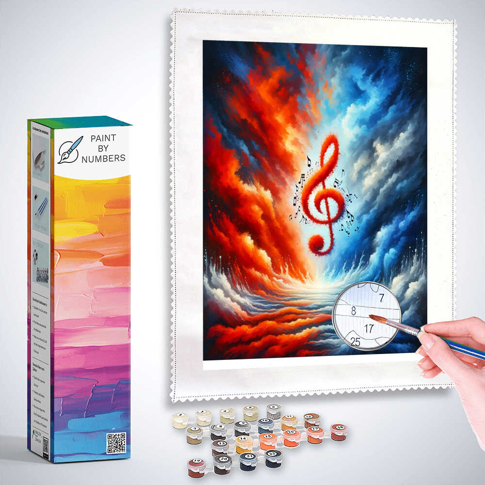Music note - Paint by Numbers