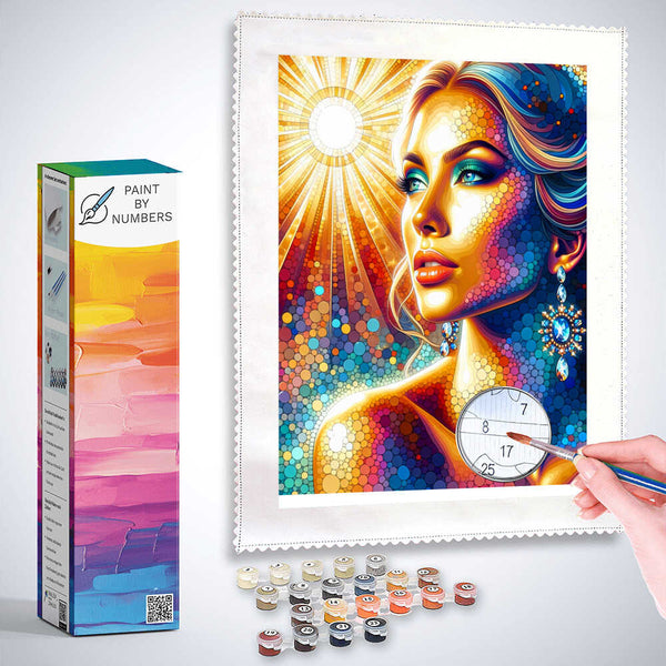 Paint by Numbers - Beauty of the Sun