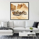 Malen nach Zahlen - Schnittiger Kurvenjäger - hochwertige Leinwand - 170523, Motorrad, Motorräder, Neu eingetroffen, Quadratisch