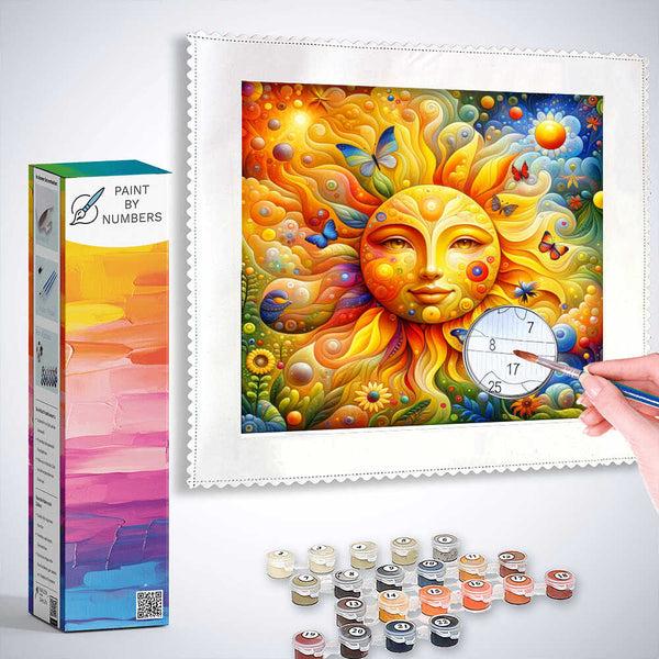 Paint by Numbers - Loving sun