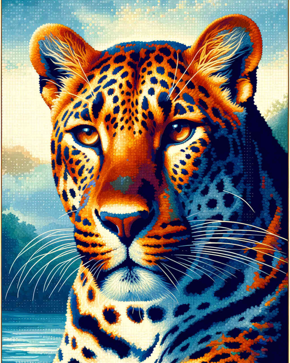 Paint by Numbers - Leopard, color