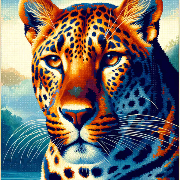 Paint by Numbers - Leopard, color
