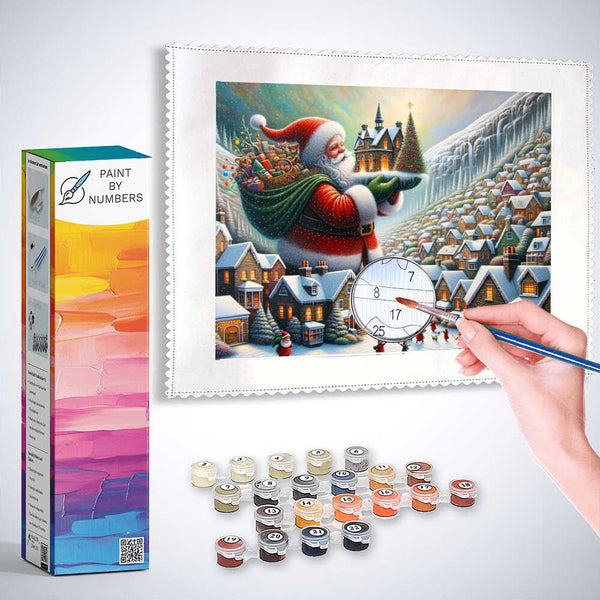 Paint by Numbers - Santa Claus, Manteldorf