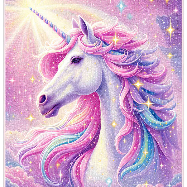 Paint by Numbers - Stars unicorn