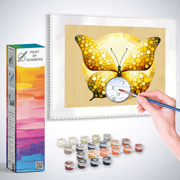 Paint by Numbers - Warming Butterfly