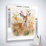 Diamond Painting Kit - Forest Dwellers in Unison with Professional Canvas and Enhanced Acrylic Diamonds, Paint by Numbers.