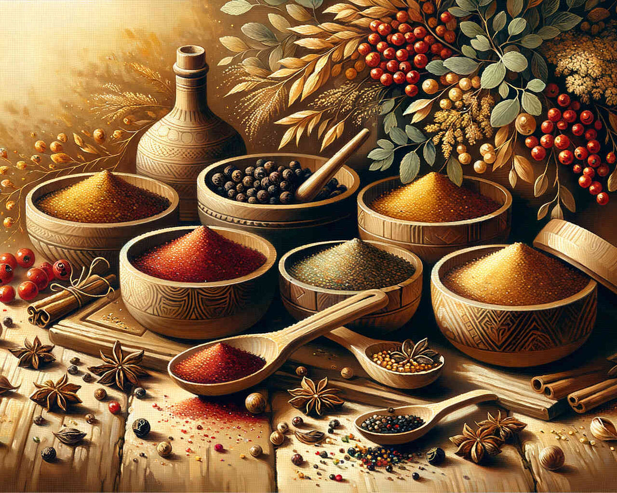 Paint by Numbers - Spice table