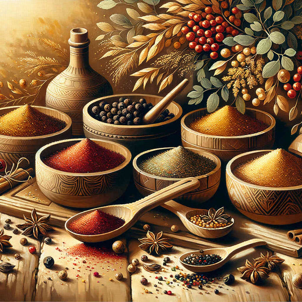 Paint by Numbers - Spice table