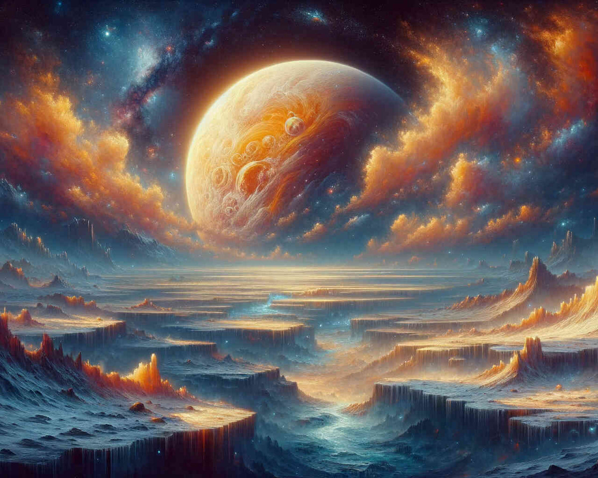 Paint by Numbers - Space of a different kind