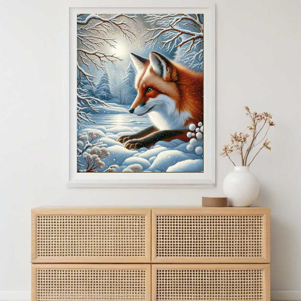 Paint by Numbers - Fox in the Snow