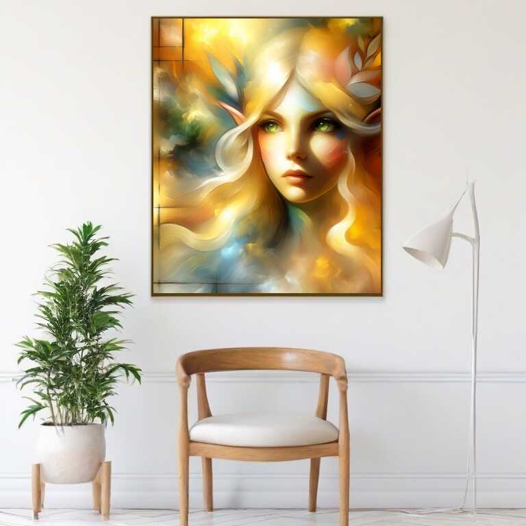 Paint by Numbers - Blonde elf