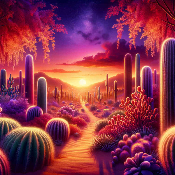 Paint by Numbers - Cacti