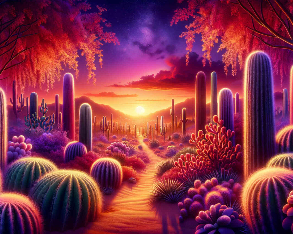 Paint by Numbers - Cacti