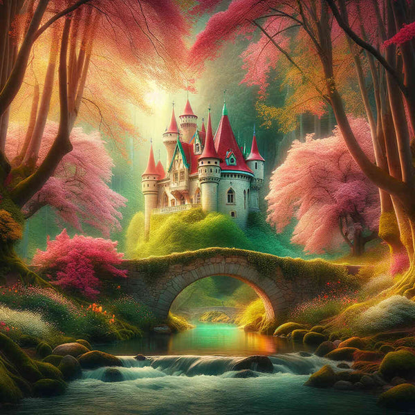 Paint by Numbers - Forest Castle