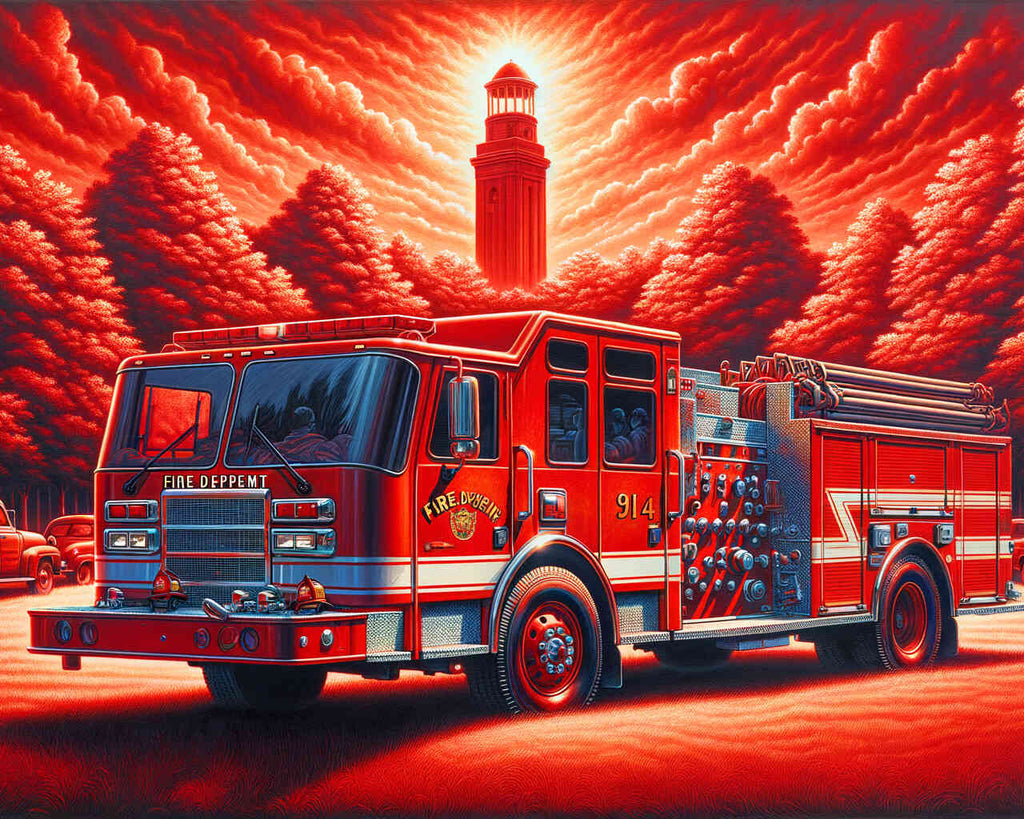 Paint by Numbers - Fire brigade