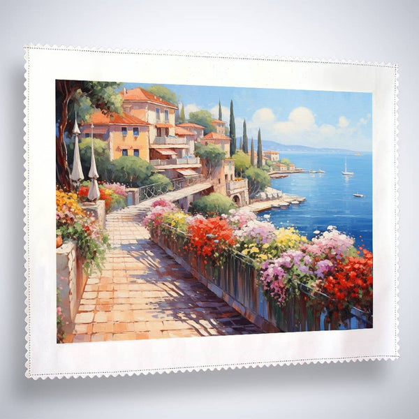 Mediterranean, Flowers - Paint by Numbers