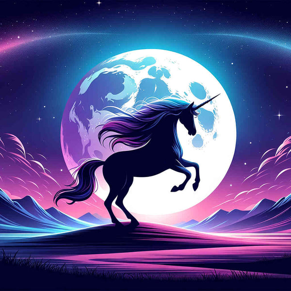 Paint by Numbers - Two eyes, Two ears, unicorn