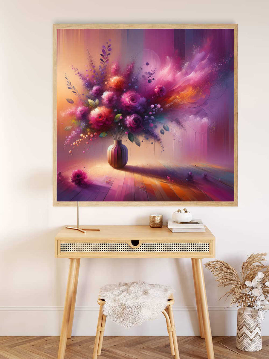 Paint by Numbers - Bouquet of flowers in vase