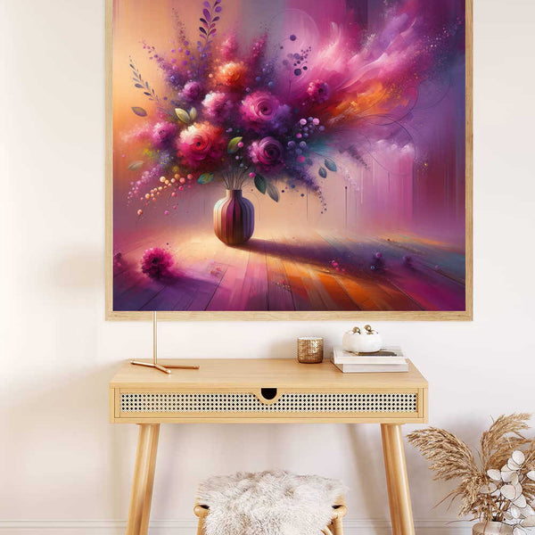 Paint by Numbers - Bouquet of flowers in vase