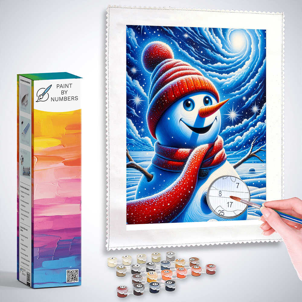 Paint by Numbers - Snowman, comic