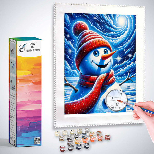 Paint by Numbers - Snowman, comic