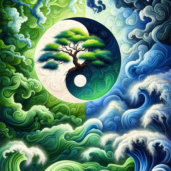 Paint by Numbers - Jing and Jang Tree