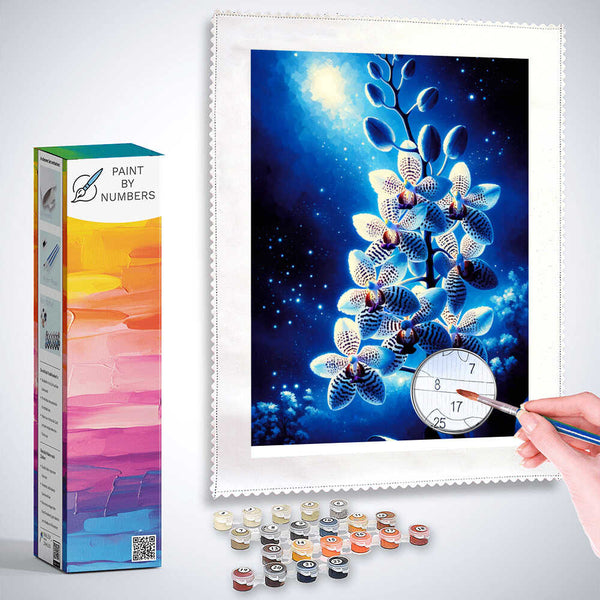 Paint by Numbers - Leopard Orchid
