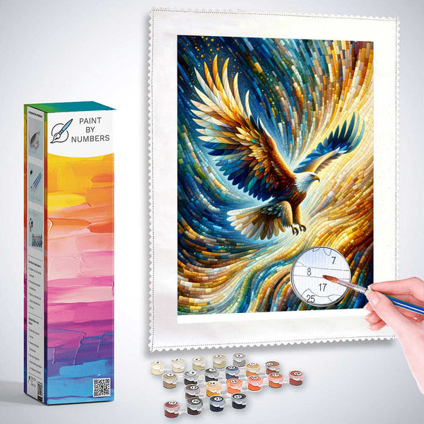 Paint by Numbers - Fan butterfly