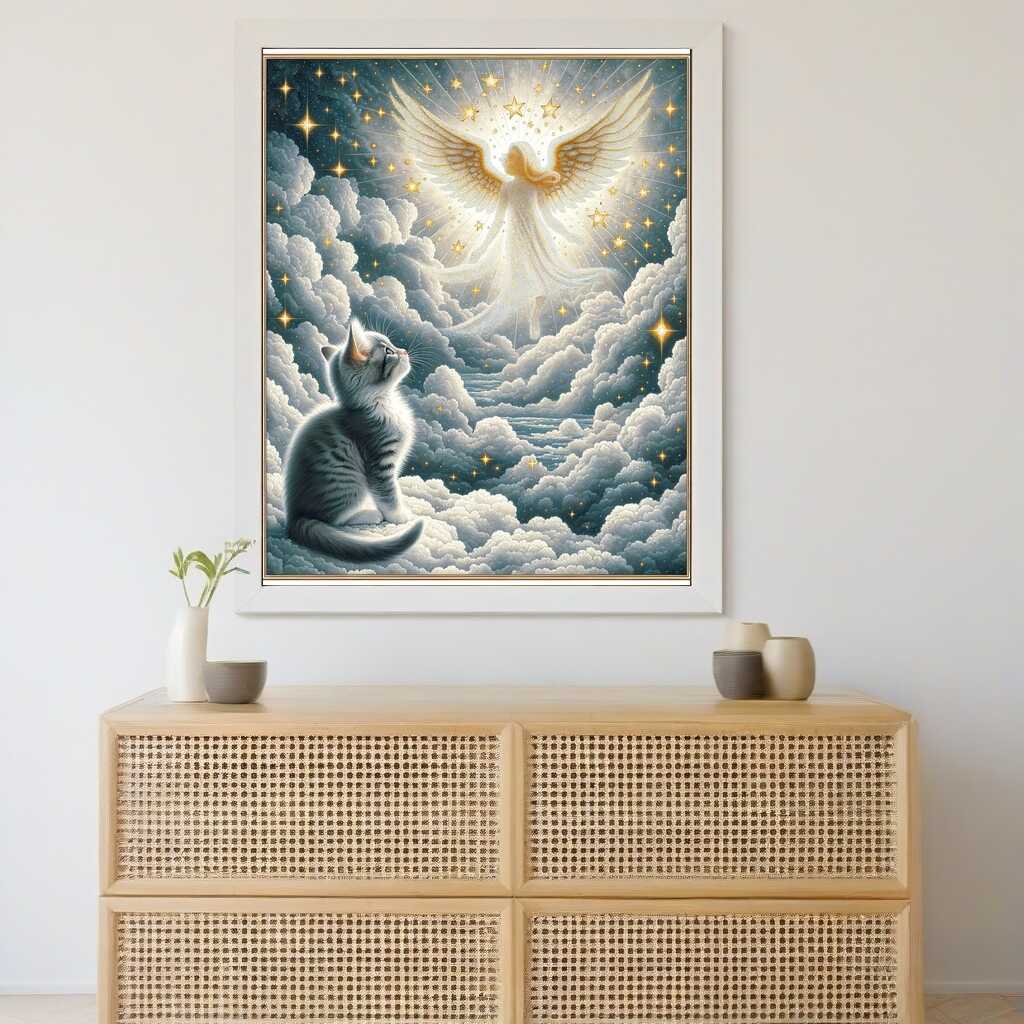 Paint by Numbers - Cat angel