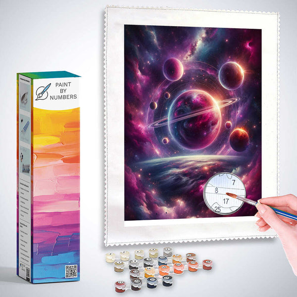 Paint by Numbers - Planetary System