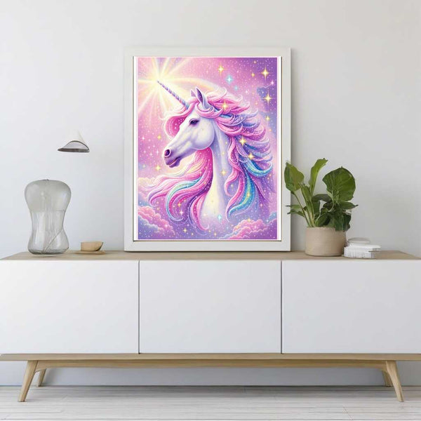 Paint by Numbers - Stars unicorn