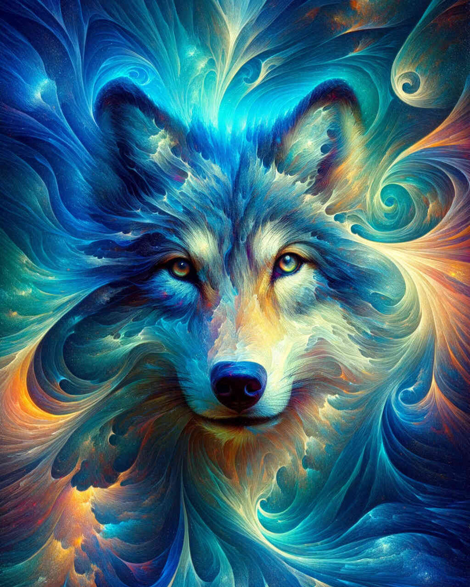 Paint by Numbers - Wolf Paint