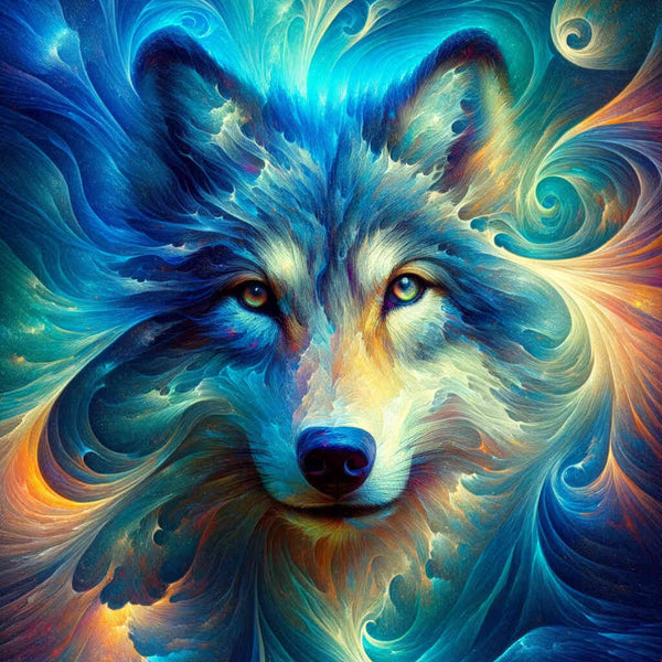 Paint by Numbers - Wolf Paint