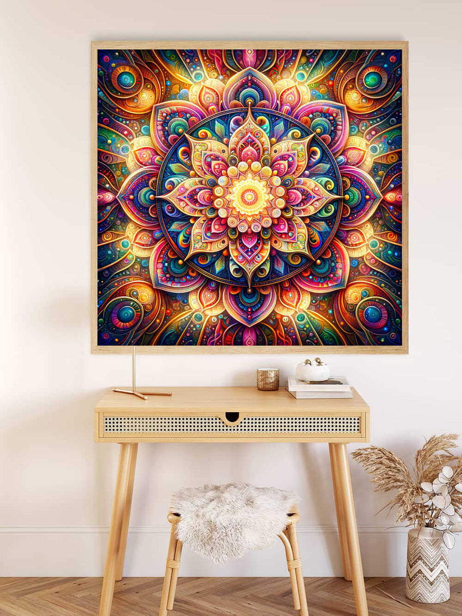 Paint by Numbers - Mandala, flower