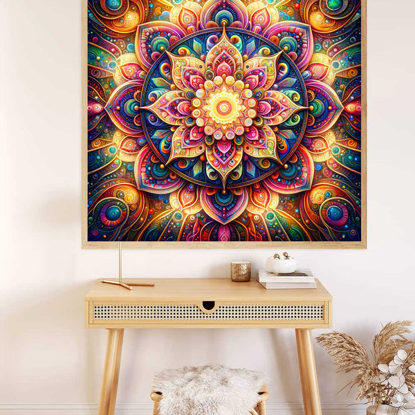 Paint by Numbers - Mandala, flower