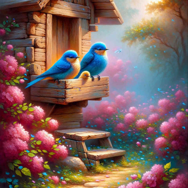 Paint by Numbers - Bird Home