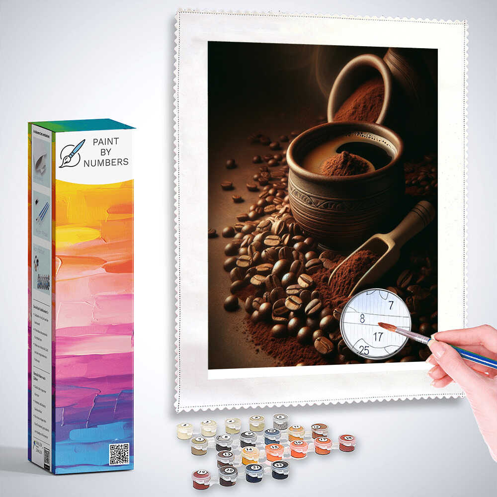 Paint by Numbers - Coffee Beans Ground