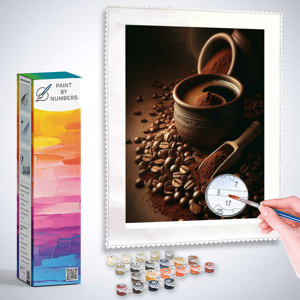 Paint by Numbers - Coffee Beans Ground