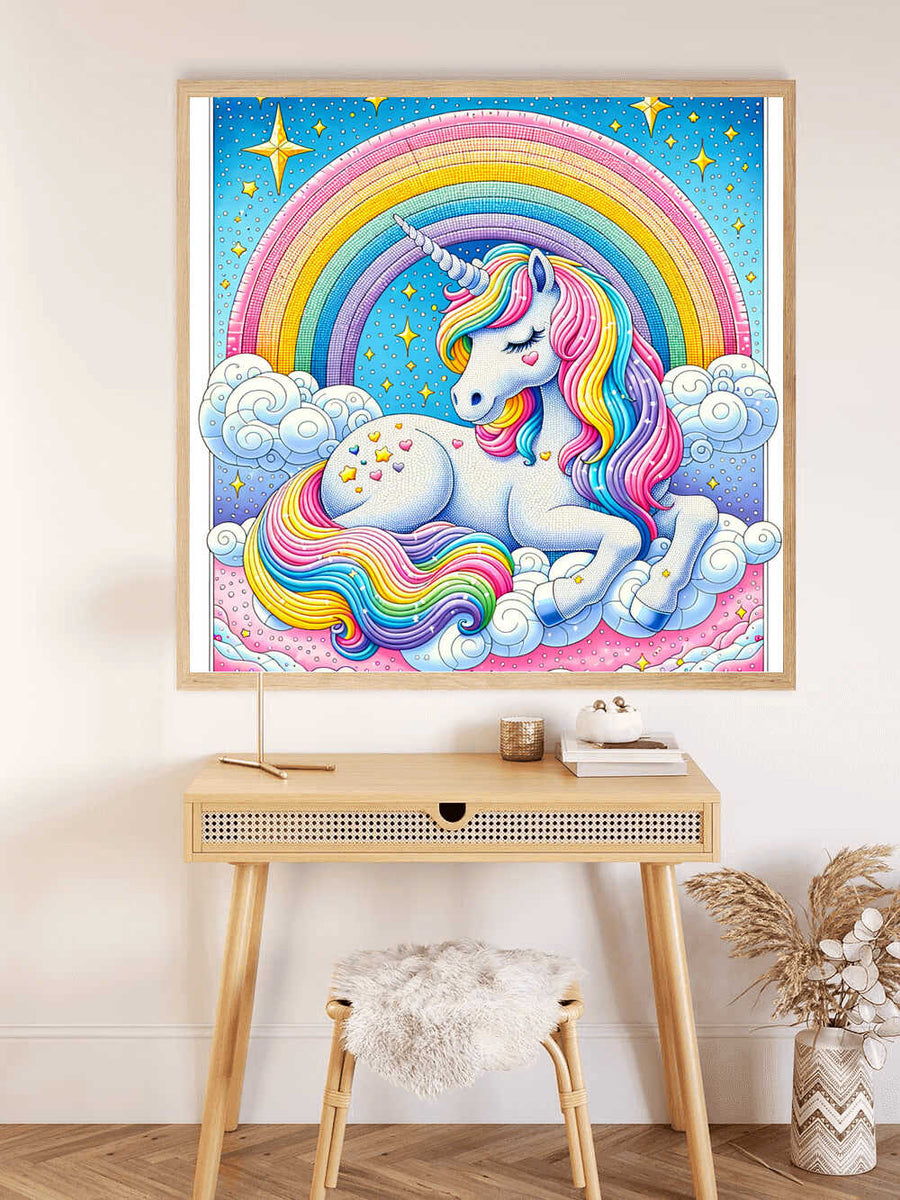 Paint by Numbers - Unicorn Before Rainbow