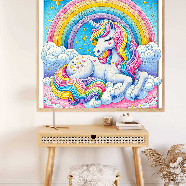 Paint by Numbers - Unicorn Before Rainbow