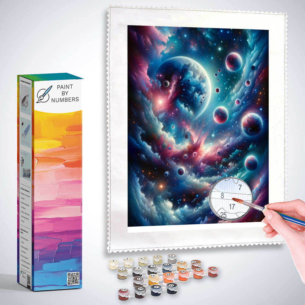 Paint by Numbers - Space atmosphere