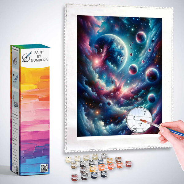 Paint by Numbers - Space atmosphere