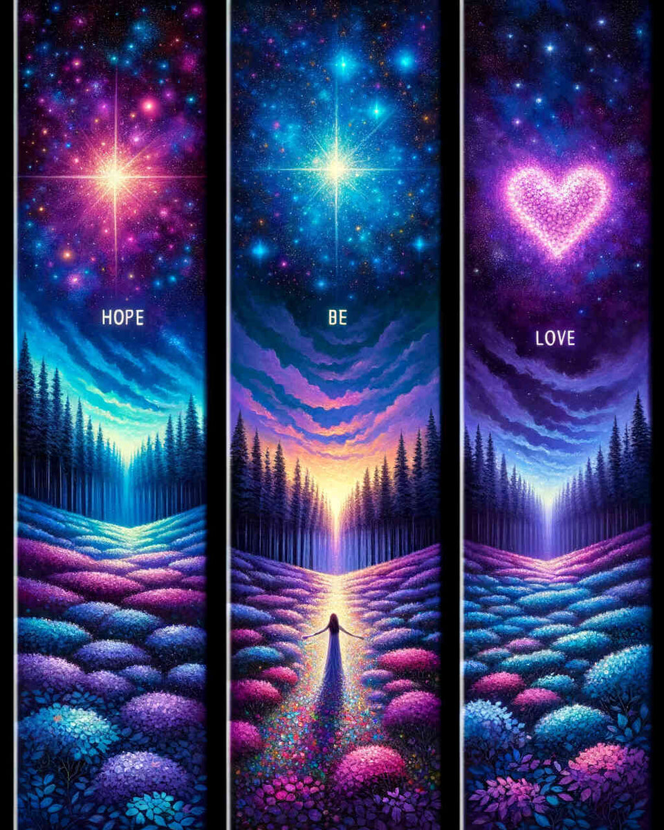 Paint by Numbers - Hope, Belive, Love