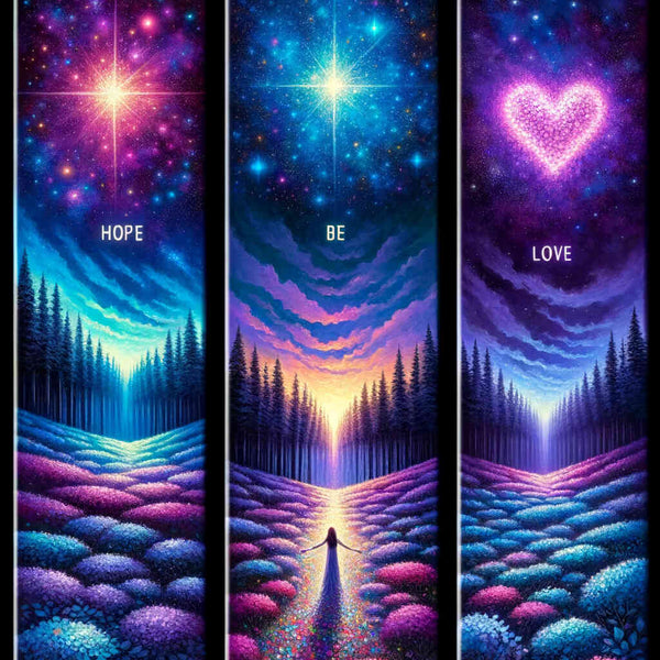 Paint by Numbers - Hope, Belive, Love