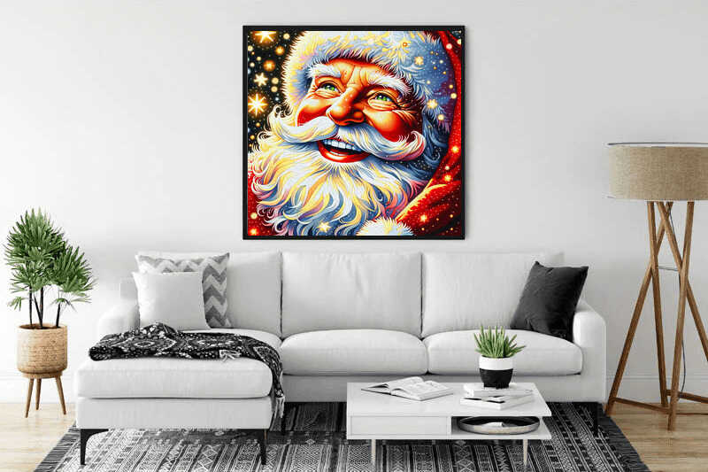 Paint by Numbers - Santa Claus, comic