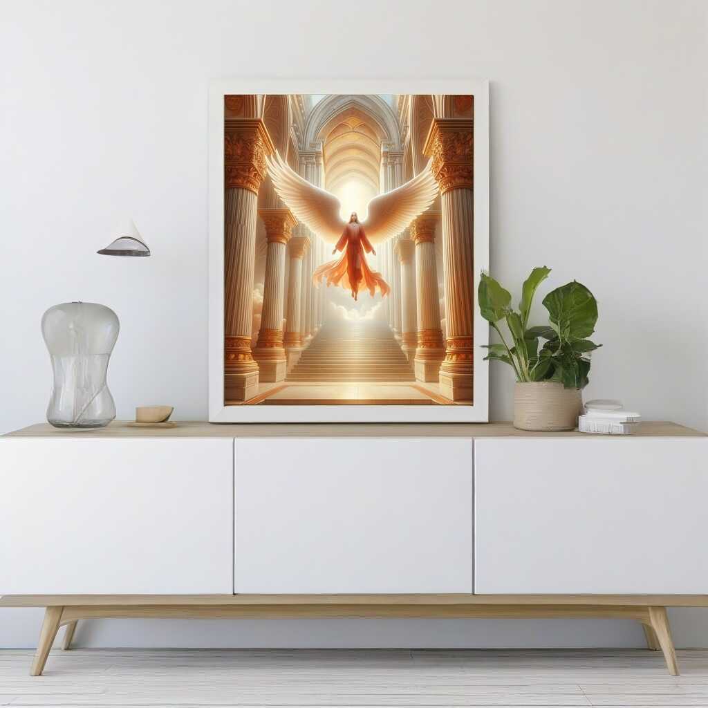 Paint by Numbers - Angel floats